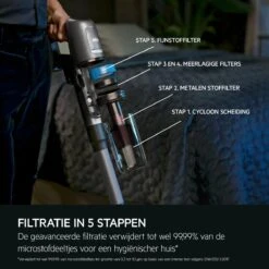 AEG AP81UB25SH - Ultimate 8000 - Steelstofzuiger - Stofzuiger Draadloos - Stofzuigers - Zakloos -Reinigingsapparaten Winkel 1200x1200 588