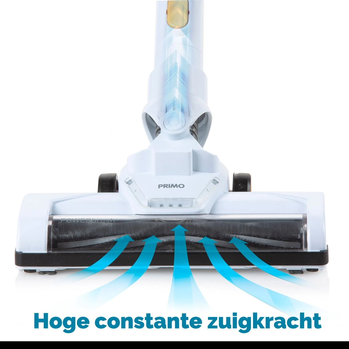 PRIMO PR500SV Stofzuiger Zonder Zak - 3-in-1 Steelstofzuiger Draadloos - Kruimelzuiger - HEPA Filter - Wit/Peach 4 PRIMO PR500SV Stofzuiger Zonder Zak - 3-in-1 Steelstofzuiger Draadloos - Kruimelzuiger - HEPA Filter - Wit/Peach - Afbeelding 2