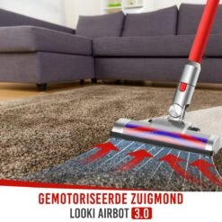 Looki Airbot - 4-in-1 Steelstofzuiger En Kruimelzuiger - 21KPA - Draadloos & Zakloos - Oplaadbaar - 150W - Stofzuiger Zonder Zak -Reinigingsapparaten Winkel 1200x1200 652