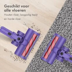 Motionflow Steelstofzuiger Draadloos Zonder Zak - 6 Delige Set - 200 Watt - Uitwasbaar Filter - Ophangsysteem -Reinigingsapparaten Winkel 1200x1200 688