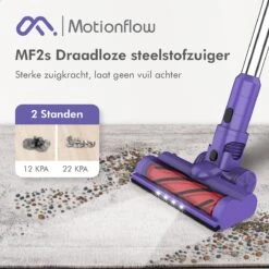 Motionflow Steelstofzuiger Draadloos Zonder Zak - 6 Delige Set - 200 Watt - Uitwasbaar Filter - Ophangsysteem -Reinigingsapparaten Winkel 1200x1200 691