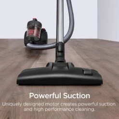 Herenthal Stofzuiger Zonder Zak - 3 Liter - Cyclonische Stofzuiger - Stofzuigers - 5 Niveaus Filtering- Sterke Zuigkracht - Vacuum Cleaner - Compact En Licht - Gemakkelijk Schoon Te Maken - Rood -Reinigingsapparaten Winkel 1200x1200 779