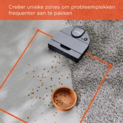 Neato® D10 Intelligente Robotstofzuiger - Echt HEPA-filter En Lasermapping-navigatie - Bediening Via App - 300 Minuten Looptijd Met Automatisch Opladen En Hervatten - Zilvergrijs -Reinigingsapparaten Winkel 1200x1200 804