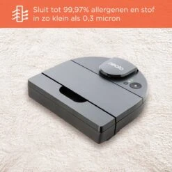 Neato® D10 Intelligente Robotstofzuiger - Echt HEPA-filter En Lasermapping-navigatie - Bediening Via App - 300 Minuten Looptijd Met Automatisch Opladen En Hervatten - Zilvergrijs -Reinigingsapparaten Winkel 1200x1200 805