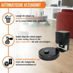 Geavanceerde Robotstofzuiger "Willem" Met Afzuigunit" - Uitgebreide Mapping - Leegt Automatisch- Zelf Lerende Robotstofzuiger - Robotstofzuiger Met Dweilfunctie - Robotstofzuiger Met Laadstation - 18 Geavanceerde Robotstofzuiger "Willem" Met Afzuigunit" - Uitgebreide Mapping - Leegt Automatisch- Zelf Lerende Robotstofzuiger - Robotstofzuiger Met Dweilfunctie - Robotstofzuiger Met Laadstation - -Reinigingsapparaten Winkel 1200x1200 823