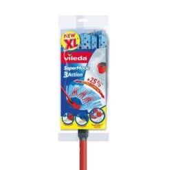 Vileda Super Mocio 3D Mop En Steel -Reinigingsapparaten Winkel 1200x1200 84