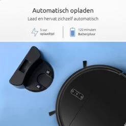 CleanDays Robotstofzuiger D2-007 Met Dweilfunctie - Met Laadstation - Dweilrobot - Huisdieren - Robot Stofzuiger - Stofzuiger Robot -Reinigingsapparaten Winkel 1200x1200 845