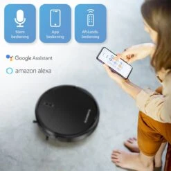 CleanDays Robotstofzuiger D2-007 Met Dweilfunctie - Met Laadstation - Dweilrobot - Huisdieren - Robot Stofzuiger - Stofzuiger Robot -Reinigingsapparaten Winkel 1200x1200 848