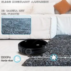 Sanbo D-503 Pro Robotstofzuiger V2 - 2500 PA Zuigkracht - Inclusief HD-Camera & App - Zwart - Inclusief Laadstation - Dweilrobot 20 Sanbo D-503 Pro Robotstofzuiger V2 - 2500 PA Zuigkracht - Inclusief HD-Camera & App - Zwart - Inclusief Laadstation - Dweilrobot -Reinigingsapparaten Winkel 1200x1200 862