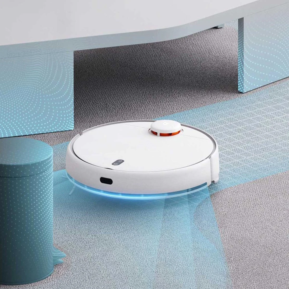 Thuys Robotstofzuiger - Robotstofzuigers Met Dweilfunctie - Laser Navigatie En Slimme Wifi Controle - Stofzuiger Robot - Zakloos - Wit - 200ml 8 Thuys Robotstofzuiger - Robotstofzuigers Met Dweilfunctie - Laser Navigatie En Slimme Wifi Controle - Stofzuiger Robot - Zakloos - Wit - 200ml - Afbeelding 6