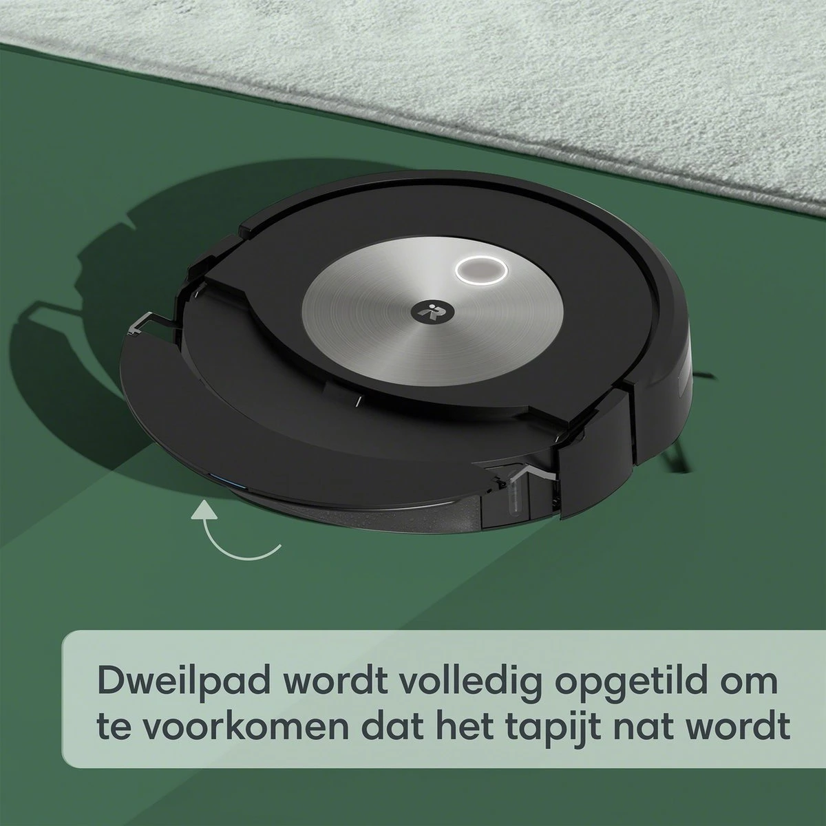 IRobot Roomba Combo J7+ Robotstofzuiger En Dweilrobot - Objectdetectie En Vermijding - Automatische Vuilafvoer - C7558 10 IRobot Roomba Combo J7+ Robotstofzuiger En Dweilrobot - Objectdetectie En Vermijding - Automatische Vuilafvoer - C7558 - Afbeelding 8