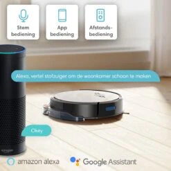 CleanDays Robotstofzuiger Met Dweilfunctie - Met Laadstation - Dweilrobot - Robot Stofzuiger - Robotstofzuigers - Incl. Nederlandse Instructievideo -Reinigingsapparaten Winkel 1200x1200 959