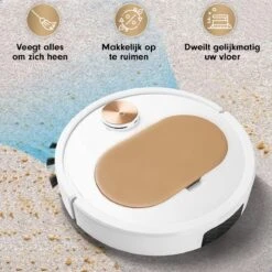 Seidon Robotstofzuiger - Dweilrobot - Dweilfunctie - App Bediening - Hoge Zuigkracht -Reinigingsapparaten Winkel 1200x1200 974