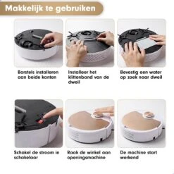 Seidon Robotstofzuiger - Dweilrobot - Dweilfunctie - App Bediening - Hoge Zuigkracht -Reinigingsapparaten Winkel 1200x1200 975