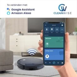 CleanWise - D5 Pro - Robotstofzuiger Met Dweilfunctie - Dweilrobot - Robot Stofzuiger - Stofzuiger Robot - Robotstofzuiger Met Laadstation 14 CleanWise - D5 Pro - Robotstofzuiger Met Dweilfunctie - Dweilrobot - Robot Stofzuiger - Stofzuiger Robot - Robotstofzuiger Met Laadstation -Reinigingsapparaten Winkel 1200x1200 982