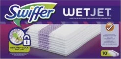 Swiffer WetJet Reinigingsdoekjes - Voordeelverpakking 8 X 10 Navullingen 21 Swiffer WetJet Reinigingsdoekjes - Voordeelverpakking 8 X 10 Navullingen -Reinigingsapparaten Winkel 1200x586