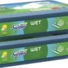 Swiffer Vloerreiniger - Vochtige Vloerdoekjes - Geur Van Citrus Fresh - Voordeelverpakking 2 X 48 Stuks