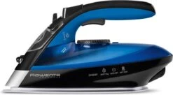 Rowenta Freemove DE5010 Stoomstrijkijzer Microsteam 400 Soleplate 2400W Zwart, Blauw -Reinigingsapparaten Winkel 1200x660 3