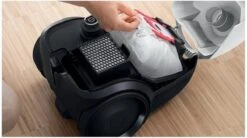 Bosch BGLS2WH1H Stofzuiger 600W Wit/Zwart -Reinigingsapparaten Winkel 1200x672 2