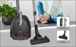 Bomann BS 9019 CB - Cilinderstofzuiger - Droog - Grijs -Reinigingsapparaten Winkel 1200x742 3