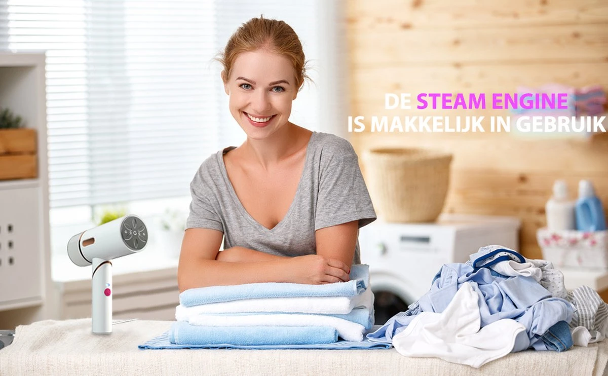 Bee's Kledingstomer - Handstomer - Stomer Kleding - Steamer - Stoomreiniger - Stoomstrijkijzer - 30 G/min - 250ML - 1600W - Snel Opgewarmd - Wit 11 Bee's Kledingstomer - Handstomer - Stomer Kleding - Steamer - Stoomreiniger - Stoomstrijkijzer - 30 G/min - 250ML - 1600W - Snel Opgewarmd - Wit - Afbeelding 9