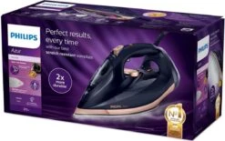 Philips Azur GC4909/60 - Stoomstrijkijzer - Donkerblauw/Rosé -Reinigingsapparaten Winkel 1200x752 2