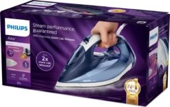 Philips Azur GC4556/20 - Stoomstrijkijzer - Blauw/Wit -Reinigingsapparaten Winkel 1200x756
