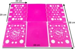 Merkloos Kleding Vouwplank - Kleding Organizer - Hulp Bij Vouwen - Shirt Organizer - Roze -Reinigingsapparaten Winkel 1200x782 2