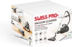 Swiss Pro+ | Stofzuiger Zonder Zak 1500W - Stofzuiger Cyclonische Vaccuum 1500W - 8.5 Meter Actieradius - Dier Vriendelijk - Nieuw Model - Limited Edition -Reinigingsapparaten Winkel 1200x785