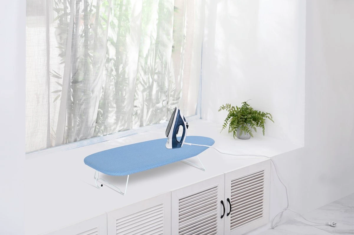 Pure & Home Tafelstrijkplank Blauw 7 Pure & Home Tafelstrijkplank Blauw - Afbeelding 5