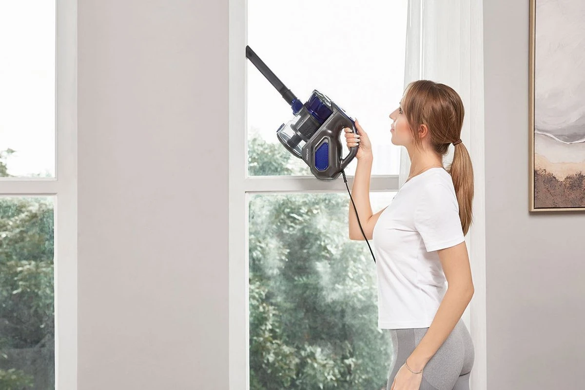 Stofzuiger - Hyundai- Licht Gewicht - 600W - Blue And Gray -HHE203202 5 Stofzuiger - Hyundai- Licht Gewicht - 600W - Blue And Gray -HHE203202 - Afbeelding 3