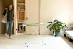 Brabantia Strijkplank B Met Strijkijzerhouder - 124 X 38 Cm - Calm Rustle -Reinigingsapparaten Winkel 1200x800 380