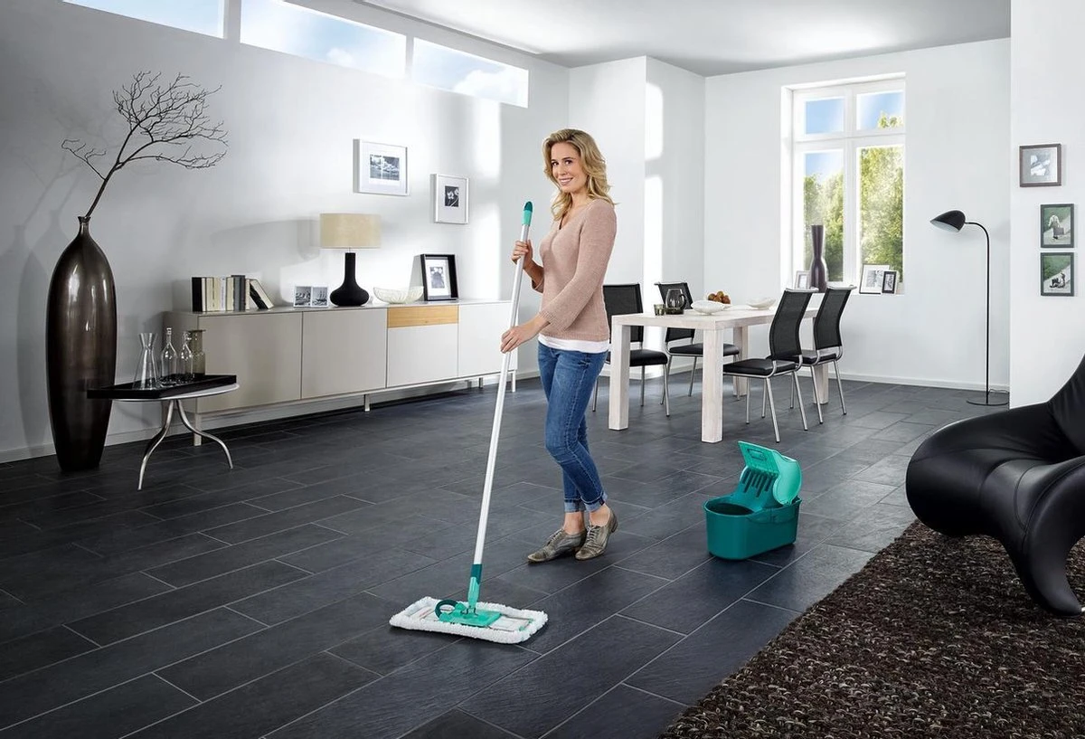 Leifheit Profi Vloerwisser Xl - 42 Cm Compleet Compact Systeem Micro Duo 6 Leifheit Profi Vloerwisser Xl - 42 Cm Compleet Compact Systeem Micro Duo - Afbeelding 4