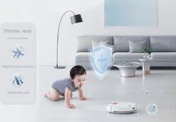 Thuys Robotstofzuiger - Robotstofzuigers Met Dweilfunctie - Laser Navigatie En Slimme Wifi Controle - Stofzuiger Robot - Zakloos - Wit - 200ml 12 Thuys Robotstofzuiger - Robotstofzuigers Met Dweilfunctie - Laser Navigatie En Slimme Wifi Controle - Stofzuiger Robot - Zakloos - Wit - 200ml -Reinigingsapparaten Winkel 1200x829 1