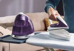 Philips PerfectCare Compact Plus GC7933/30 - Stoomgenerator - Paars -Reinigingsapparaten Winkel 1200x829 2