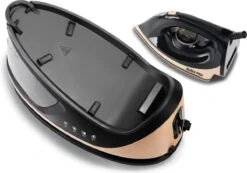 Swiss Pro+ -Stoomstrijkijzer Met Stoomgenerator - Iron - Keramische Zoolplaat - 2700W - Black/Gold - PefectCare Performer -Reinigingsapparaten Winkel 1200x839 4