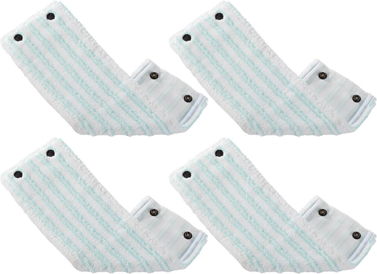 Leifheit - Clean Twist XL / Combi Clean XL Vloerwisser Vervangingsdoek Met Drukknoppen – Micro Duo – 42 Cm / Set Van 4 3 Leifheit - Clean Twist XL / Combi Clean XL Vloerwisser Vervangingsdoek Met Drukknoppen – Micro Duo – 42 Cm / Set Van 4