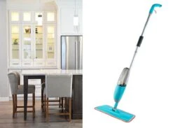 Merkloos Spray Mop - Schoonmaak Zwabber Vloermop Dweil Dweilstok Reiniger Met Steel & Microvezel Doek -Reinigingsapparaten Winkel 1200x888