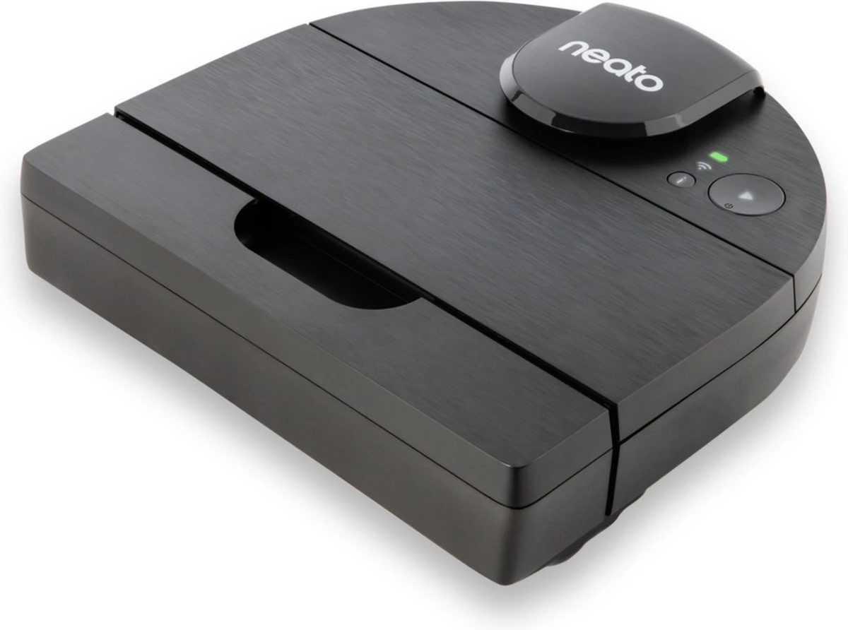 Neato® D9 Intelligente Robotstofzuiger - D-vormig Design, HEPA-filter, Lasermapping-navigatie - Bediening Via App - 200 Minuten Looptijd Met Automatisch Opladen/Hervatten - Zwart 4 Neato® D9 Intelligente Robotstofzuiger - D-vormig Design, HEPA-filter, Lasermapping-navigatie - Bediening Via App - 200 Minuten Looptijd Met Automatisch Opladen/Hervatten - Zwart - Afbeelding 2