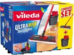 Vileda UltraMax Power 2in1 - Complete Set - Vlakke Microvezelmop + Emmer Met Pers -Reinigingsapparaten Winkel 1200x897 2