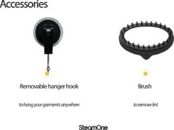 SteamOne S-Travel Kledingstomer - Zwart 30 SteamOne S-Travel Kledingstomer - Zwart -Reinigingsapparaten Winkel 1200x897 9