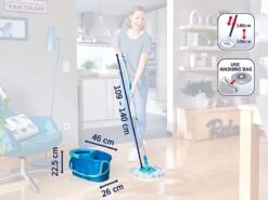 BERKATMARKT - Leifheit Set Clean Twist Disc Mop Ergo Wastafels, Emmer En Dweil, Eenvoudig Te Bedienen, Microvezel Mop En Telescoopsteel -Reinigingsapparaten Winkel 1200x900 2