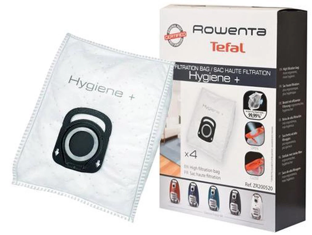 Rowenta Hygiëne+ ZR2005 - Stofzuigerzakken - 4 Stuks 11 Rowenta Hygiëne+ ZR2005 - Stofzuigerzakken - 4 Stuks - Afbeelding 9
