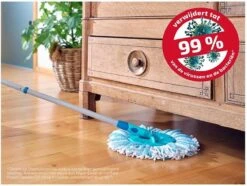 Leifheit Clean Twist Micro Disc Mop Ergo - Vervangingskop 7 Leifheit Clean Twist Micro Disc Mop Ergo - Vervangingskop -Reinigingsapparaten Winkel 1200x904