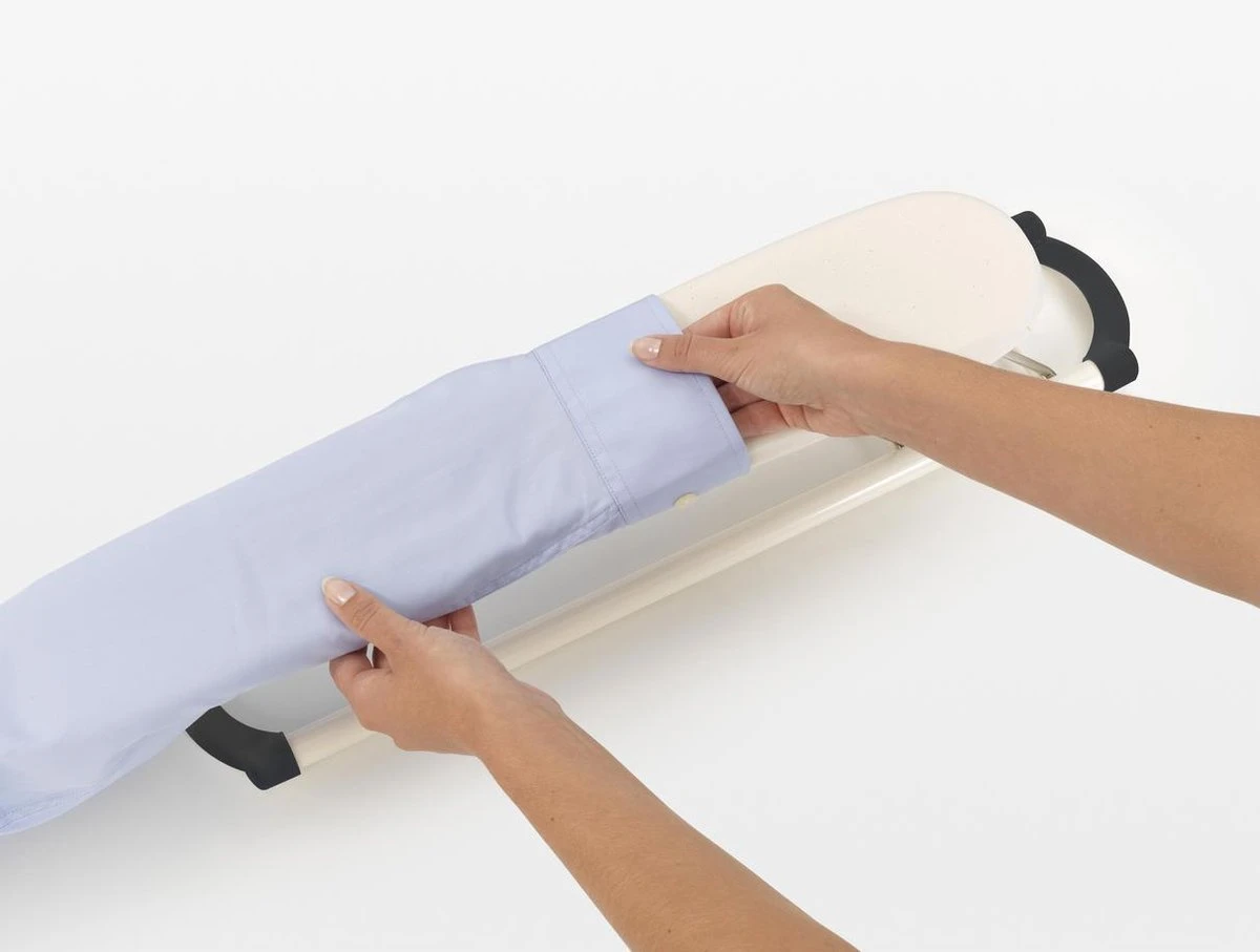 Brabantia Mouwplank - 60 X 10 Cm - Ecru - Wit Frame 6 Brabantia Mouwplank - 60 X 10 Cm - Ecru - Wit Frame - Afbeelding 4