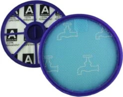 Merkloos HEPA - Filter Set - Geschikt Voor Dyson DC19, DC20, DC21 En DC29