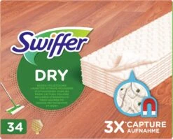 Swiffer Vloerdoekjes Houten Vloeren - Parket - Laminaat - 34 Stuks -Reinigingsapparaten Winkel 1200x968