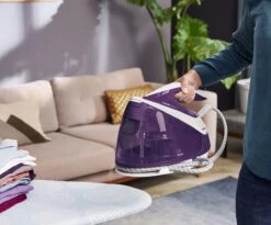 Philips PerfectCare Compact Plus GC7933/30 - Stoomgenerator - Paars -Reinigingsapparaten Winkel 1200x998 3