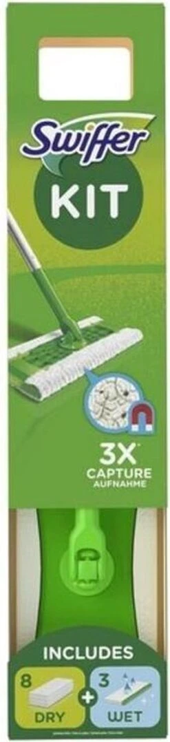 Swiffer Starterskit Vloerwisser Met 8 Stofdoeken En 3 Natte Doeken 15 Swiffer Starterskit Vloerwisser Met 8 Stofdoeken En 3 Natte Doeken -Reinigingsapparaten Winkel 275x1200