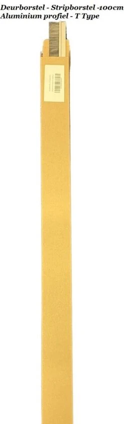 Deurborstel - Stripborstel - 100 Cm - Aluminium Profiel - T Type- Woonaccessoires - Deurstrip -Reinigingsapparaten Winkel 352x1200